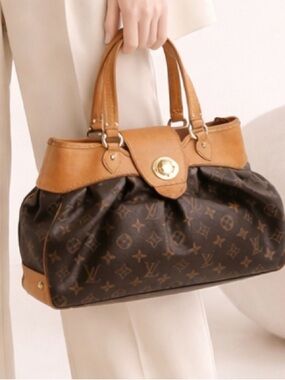 Louis Vuitton Monogram Boetie  MM Shoulder Bag.